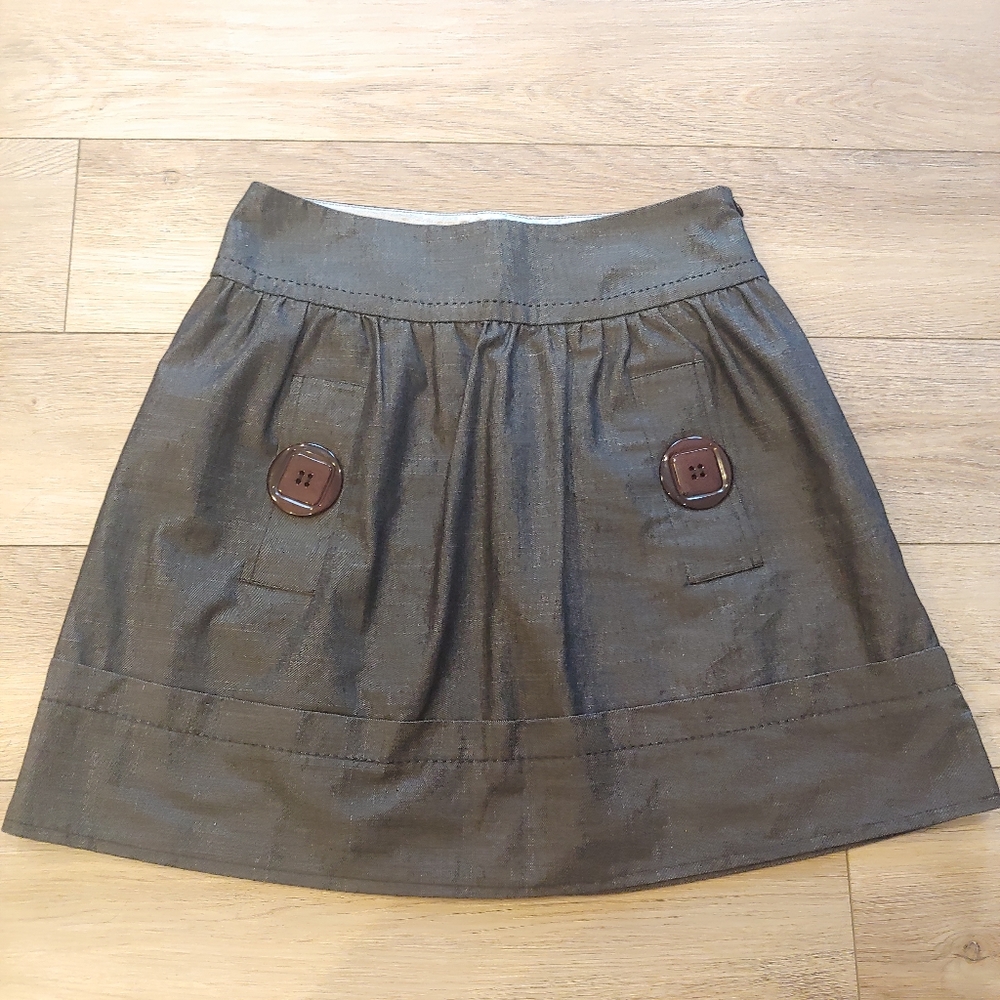 Mini skirt with pockets // size S